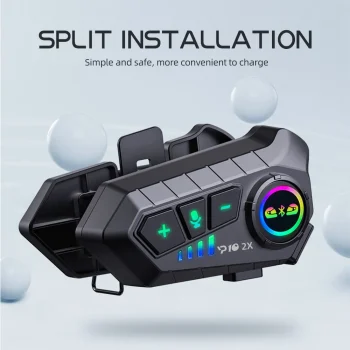 Y10 Motorcycle Helmet Bluetooth AI Headset – Ride Safe, Talk Free